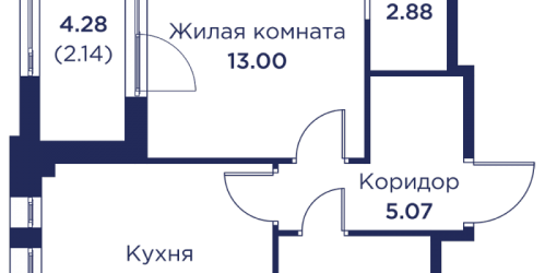 1-комн квартира Кронштадт г., Цитадельское ш.,  к. 3