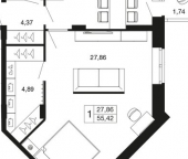 Продать Квартиры в новостройке Апрелевка, ул Танкистов  4 