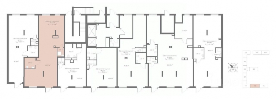 Продажа ПСН Октябрьская наб,  д. 40,  к. К