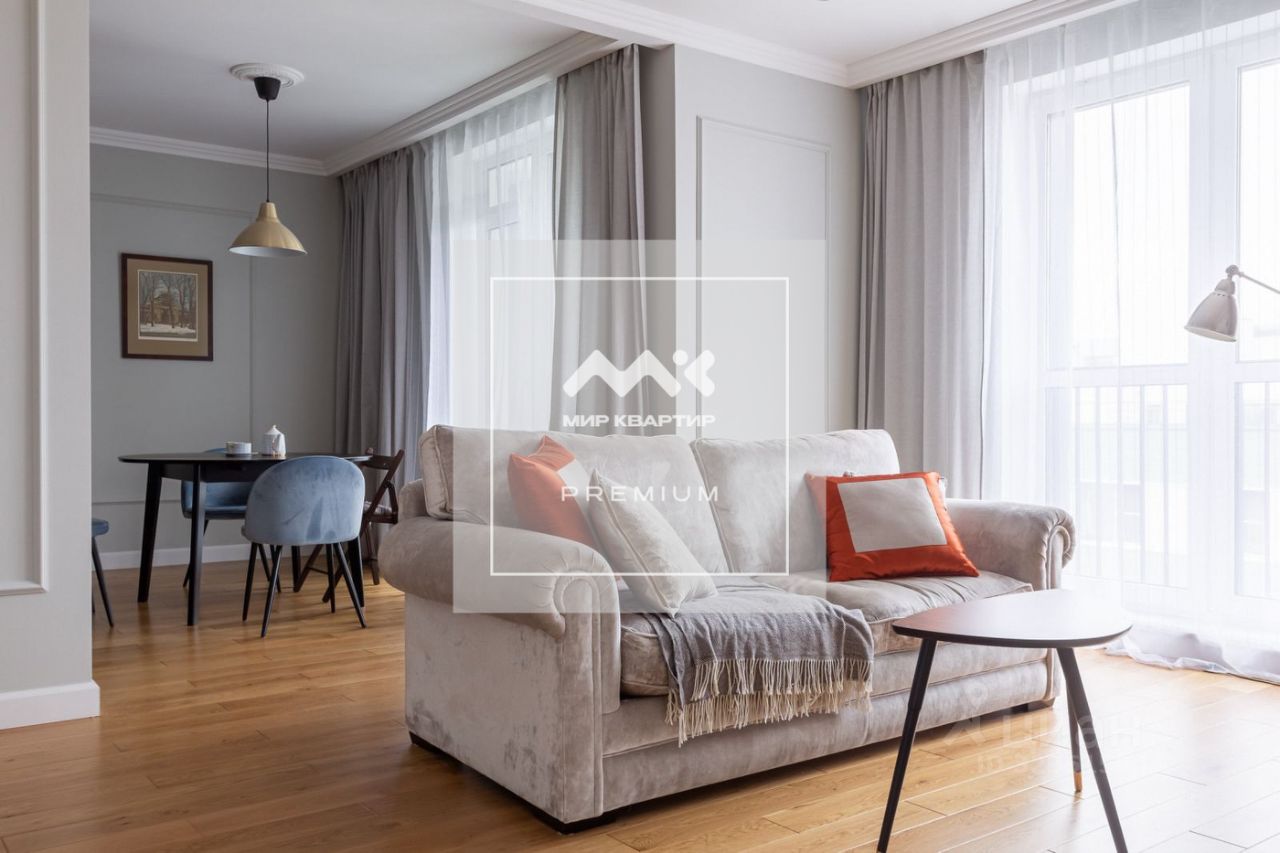 Аренда 3-комн квартиры на вторичном рынке Кременчугская улица, 13к2