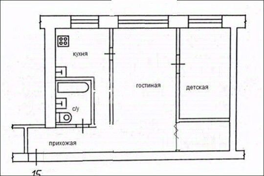 Продажа 2-комн квартиры на вторичном рынке д. Демихово, улица Заводская,  д. 2А