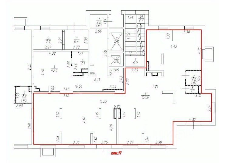 Аренда торгового помещения Муравская улица,  д. 38 к1