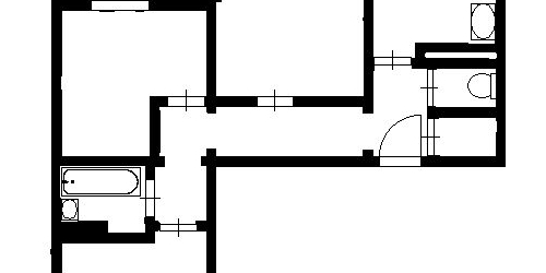 3-комн квартира улица Кораблестроителей, 38К3
