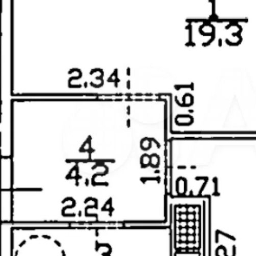 1-комн квартира улица Адмирала Коновалова, 2-4