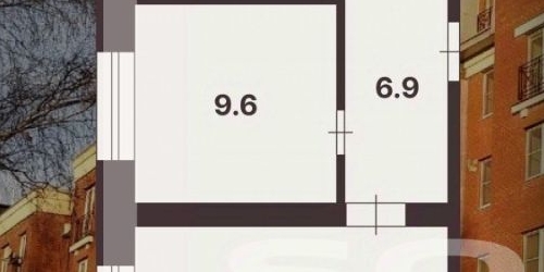 2-комн квартира Рябиновая улица, 16