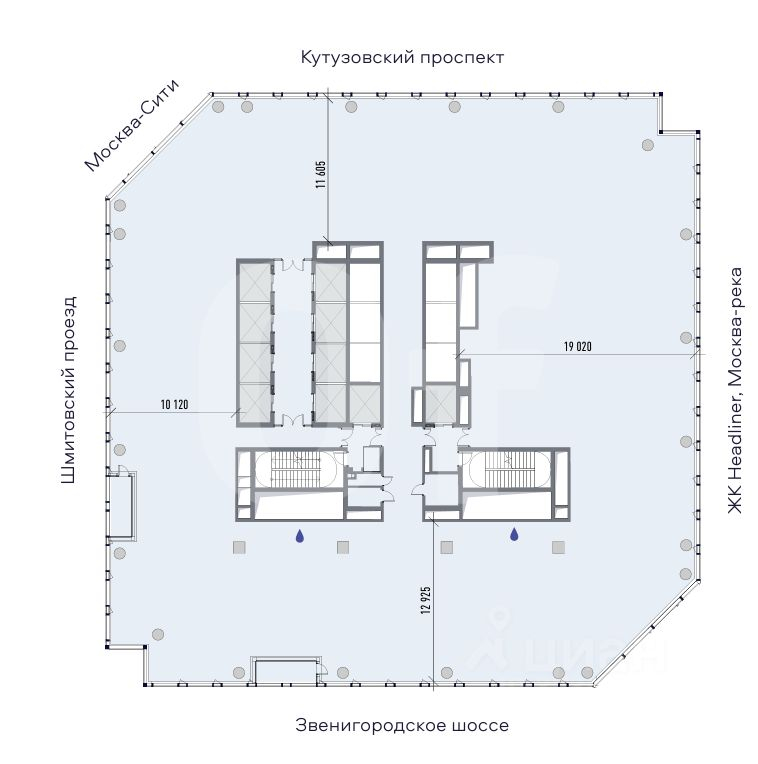 Продажа офиса улица Ермакова Роща,  д. 1 с1