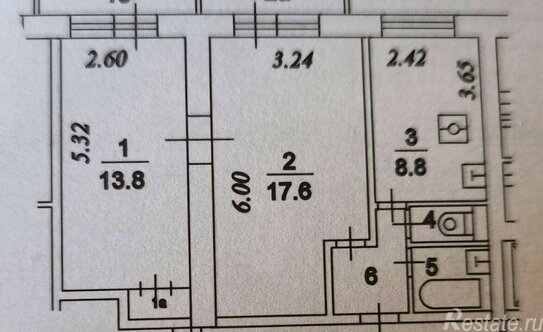 Продажа 2-комн квартиры на вторичном рынке Кронштадтский б-р,  д. 13/2 к1