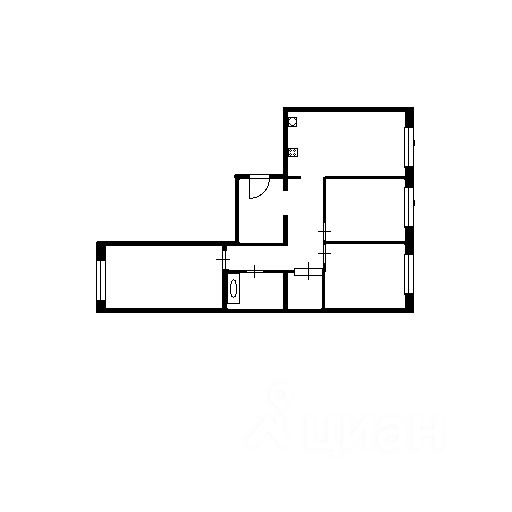 Продажа 3-комн квартиры на вторичном рынке Одинцово, улица Рябиновая, 7