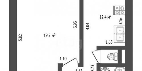 1-комн квартира Кронштадт г, Гидростроителей ул,  д. 10