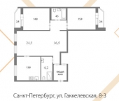 Продать Квартиры вторичка ул Гаккелевская  18 3