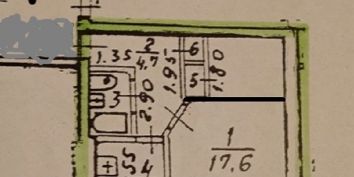 1-комн квартира Пограничника Гарькавого ул. ,  д. 49,  к. 2