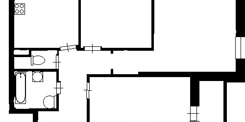 1-комн квартира Рублевское шоссе, 89