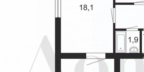 3-комн квартира улица Карпинского, 34К6