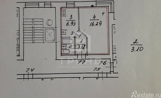 Продажа 1-комн квартиры на вторичном рынке Народная улица,  д. 16