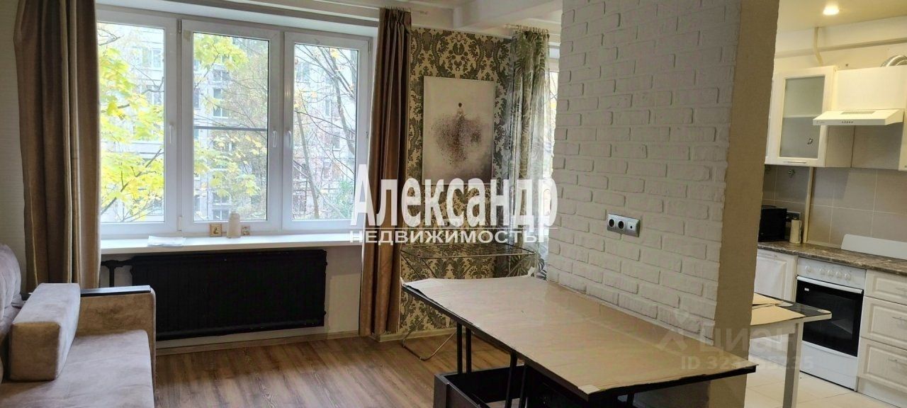 Аренда 1-комн квартиры на вторичном рынке Будапештская улица, 5К2