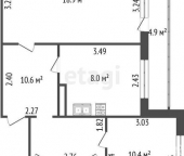 Продать Квартиры вторичка проспект Королёва  44 к1 