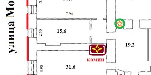 6-комн квартира Моховая улица, 28