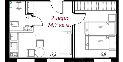 1-комн квартира Сестрорецк, проспект Тарховский, 24В