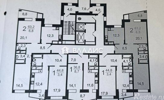Продажа 2-комн квартиры на вторичном рынке Одинцовский городской округ, Триумфальная улица