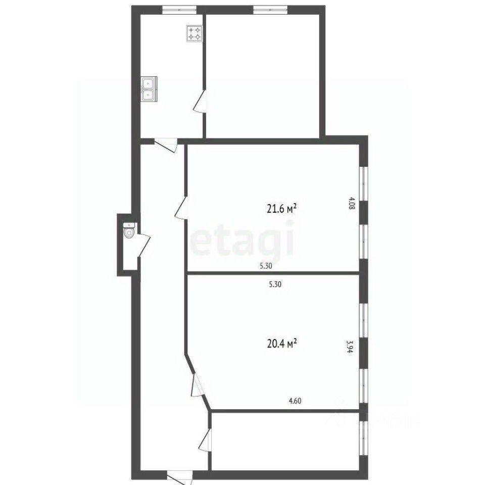 Продажа комнаты Кирилловская улица, 22