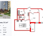 Продать Квартиры вторичка улица Лидии Зверевой   