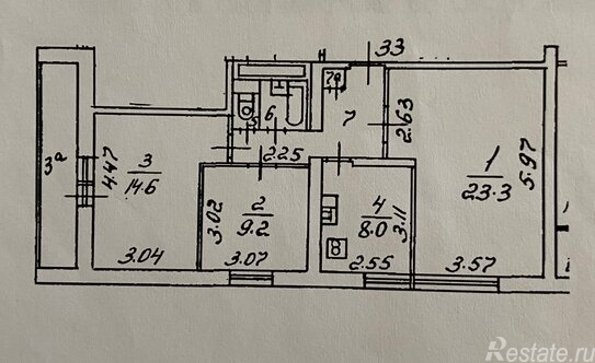 Продажа 3-комн квартиры на вторичном рынке ул Краснодарская,  д. 65/18,  к. 1