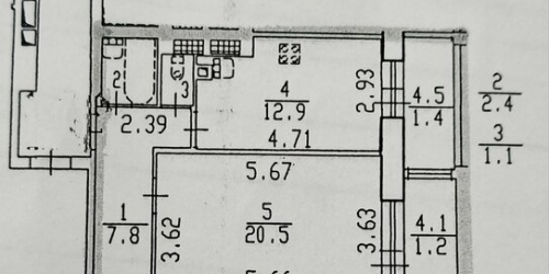 1-комн квартира Просвещения пр-кт,  д. 99