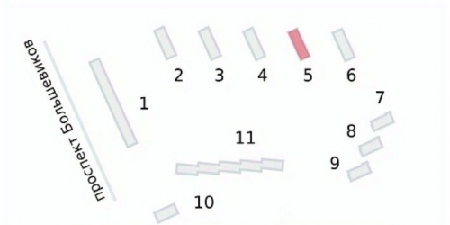 Помещение свободного назначения Октябрьская наб,  д. 102