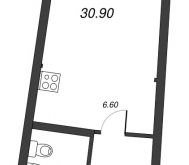 Продажа квартир в ЖК Зеленогорск г., Ленина пр-кт,  к. 1