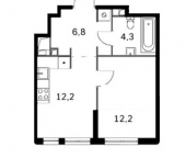Продать Квартиры вторичка Шелепихинская набережная  40 к3 