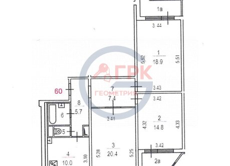 Продажа 3-комн квартиры на вторичном рынке ул Кашёнкин Луг,  д. 8,  к. 3
