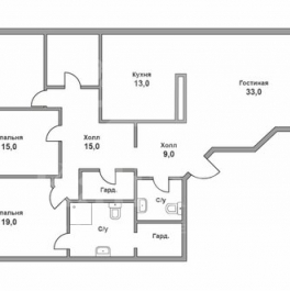 Продажа 4-комн квартиры на вторичном рынке Казарменный пер,  д. 3 с6