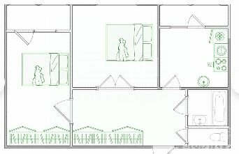 Продажа 2-комн квартиры на вторичном рынке Богатырский пр-кт,  д. 7,  к. 5 литера В