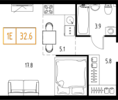Продать Квартиры в новостройке Заречье п., Торговая ул.   4