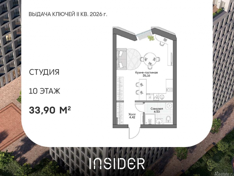 Продажа студии Автозаводская ул, вл. 24к1