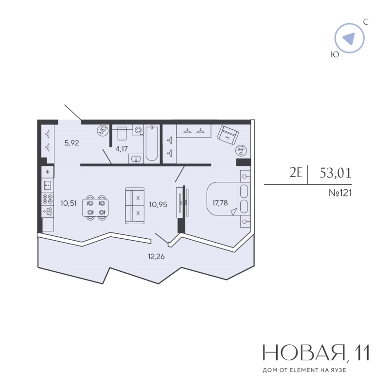 Продажа 1-комн квартиры в новостройке Москва г., Новая Дорога ул.,  к. Нева