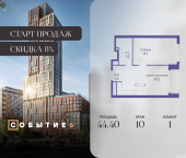 Продать Квартиры в новостройке ул. Лобачевского, корп. 6.2   