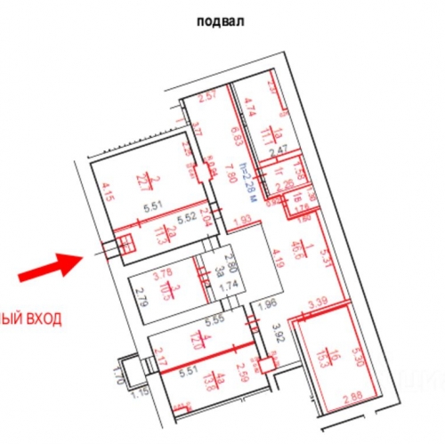 Помещение свободного назначения Полянка Б. ул,  д. 4/10