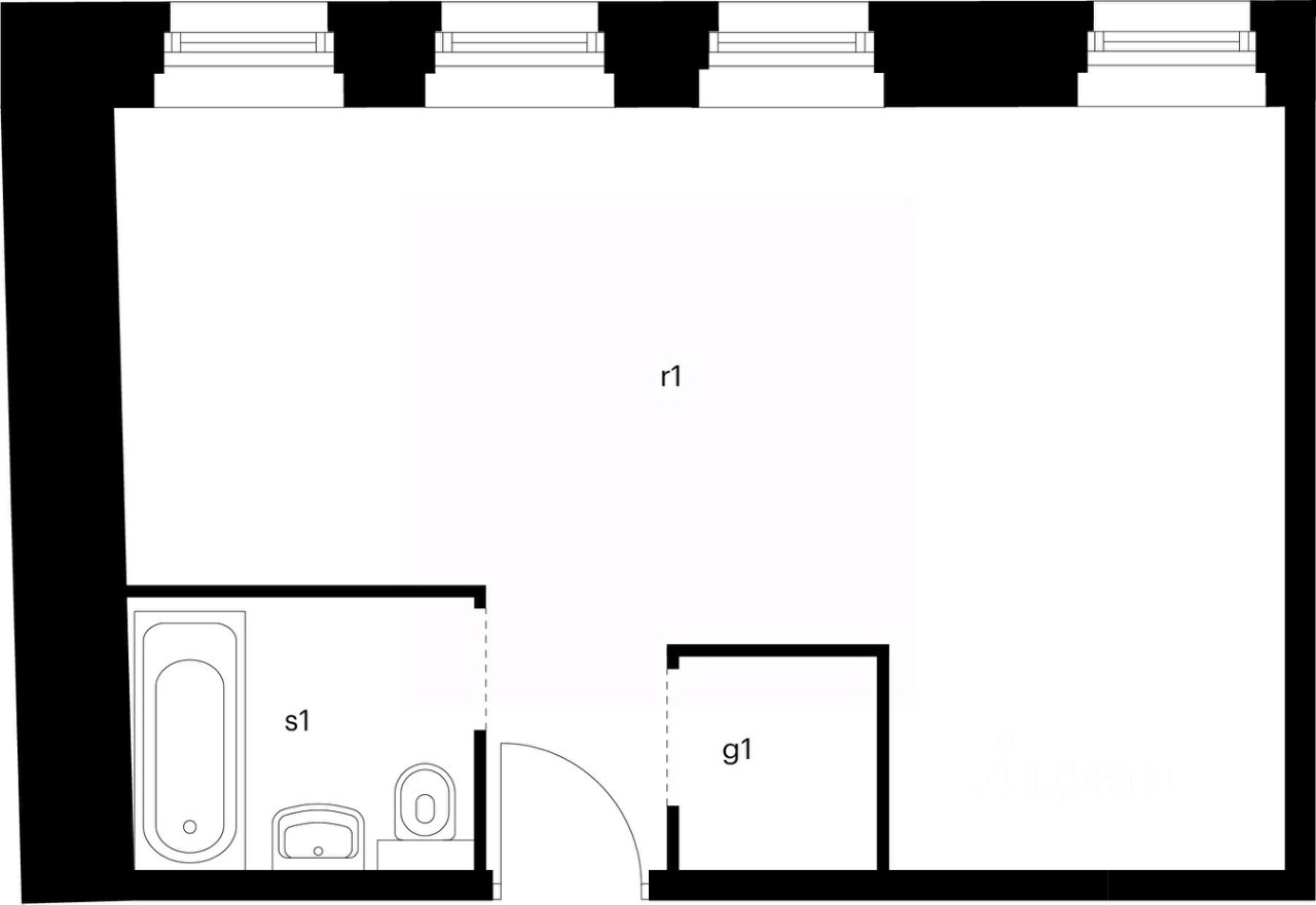 Продажа 1-комн квартиры на вторичном рынке Кантемировская улица,  д. 11Р