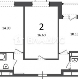 Продажа 2-комн квартиры на вторичном рынке проезд Шокальского,  д. 28А к1