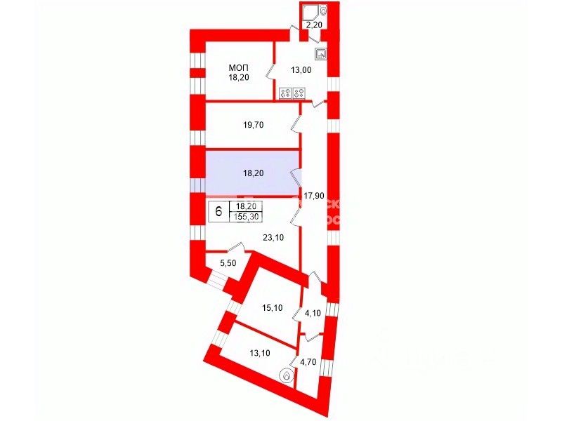 Продажа комнаты улица Чайковского, 4