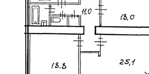 3-комн квартира Среднеохтинский проспект, 28/17