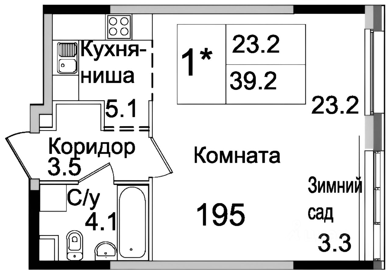 Аренда 1-комн квартиры на вторичном рынке Тагильская улица,  д. 4В