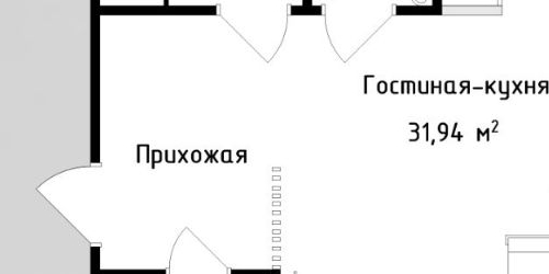 1-комн квартира улица Композиторов, 18