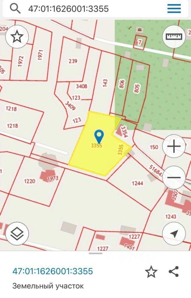 Продажа земли Золотые Пески кп, пос. Пески,  д. 142