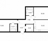 Продать Квартиры вторичка Симоновская наб  2 к1 