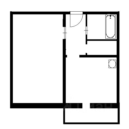 Продажа 1-комн квартиры на вторичном рынке улица Богословская, 4к1