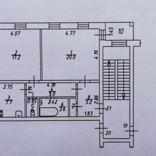 2-комн квартира Кудринка, улица Текстильщиков,  д. 5