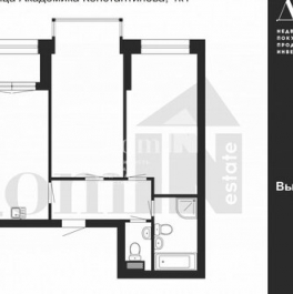 Продажа 2-комн квартиры на вторичном рынке улица Академика Константинова