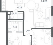 Продать Квартиры в новостройке Москва г., Южнопортовая ул.   1